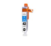GSwReJ Compatible Ink Cartridge For Pro-100 100S Printer Works With CLI42 CLI-42 C42 C-42 Cartridge Models(1 Cyan)