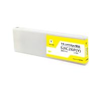 GSwReJ Compatible Ink Cartridge For TM-C7500 And Colorworks C7500 With 300ml Pigment Ink(SJIC26P(Y))