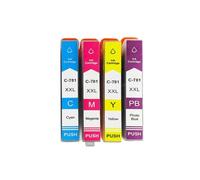 GSwReJ Compatible Ink Cartridge For TR8570 TS8170 TS8270 TS9170 TS707 PGI780XL CLI781XL CLI781 Color Ink Supply(1SET Color(4PCS))