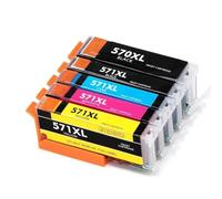 GSwReJ Compatible Ink Cartridge For TS5050 TS5051 TS5052 TS5053 Printer PGI570(5PK 1SET)