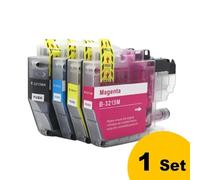 GSwReJ Compatible Ink Cartridge LC3211 LC3213 For Inkjet Printers DCP-J772DW DCP-J774DW MFC-J890DW MFC-J895DW(1 set)