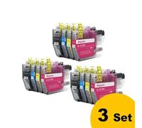 GSwReJ Compatible Ink Cartridge LC3211 LC3213 For Inkjet Printers DCP-J772DW DCP-J774DW MFC-J890DW MFC-J895DW(3 sets)