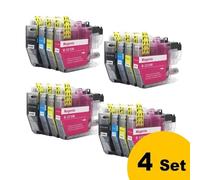 GSwReJ Compatible Ink Cartridge LC3211 LC3213 For Inkjet Printers DCP-J772DW DCP-J774DW MFC-J890DW MFC-J895DW(4 sets)