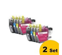 GSwReJ Compatible Ink Cartridge LC3211 LC3213 For Inkjet Printers DCP-J772DW DCP-J774DW MFC-J890DW MFC-J895DW(2 sets)