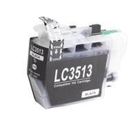 GSwReJ Compatible Ink Cartridge LC3511 LC3513 For Various Inkjet Printers MFC-J690DW MFC-J890DW MFC-J491DW DCP-J572DW(1pcs- Black)