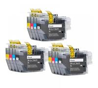 GSwReJ Compatible Ink Cartridge LC3619 LC3619XL LC3617 For MFC-J2330DW MFC-J2730DW MFC-J3530DW MFC-J3930DW Printers(3 Set 12 Pcs)