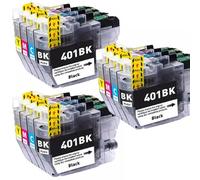 GSwReJ Compatible Ink Cartridge LC401 Standard Capacity For MFC-J1010DW MFC-J1012DW MFC-J1170DW Printers(3SET)