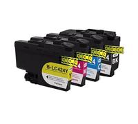 GSwReJ Compatible Ink Cartridge LC424 For DCP-J1200DW DCP-J1200W DCP-J1200WE Printers In Europe(One Set 4 Colors)