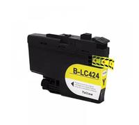 GSwReJ Compatible Ink Cartridge LC424 For DCP-J1200DW DCP-J1200W DCP-J1200WE Printers In Europe(Yellow)