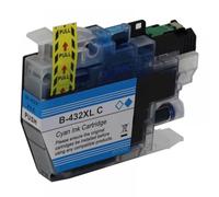 GSwReJ Compatible Ink Cartridge LC432 LC432XL For MFC-J6540DW J6740DW J6940DW Printers(C)