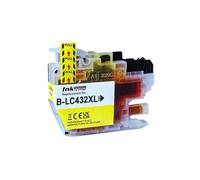 GSwReJ Compatible Ink Cartridge LC432 LC432XL For MFC-J6540DW J6740DW J6940DW Printers(Y)