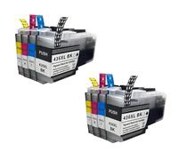 GSwReJ Compatible Ink Cartridge LC436XL For MFC-J4340DW J4440DW J4540DW J5855DW J5955DW J6555DW J6955DW J6957DW Printers(2set)