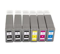 GSwReJ Compatible Ink Cartridge PFI-107 For IPF670 IPF680 IPF685 IPF770 IPF780 IPF785 6 Pack Set(6PCS)