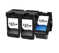 GSwReJ Compatible Ink Cartridge PG445 CL446 XL For Various Printers Including MX494 MG2440 MG2540 IP2840 MG2545 TS3140 TR4540(3 Pcs)