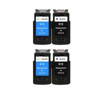 GSwReJ Compatible Ink Cartridge PG512 CL513 For MP230 MP250 MP240 MP270 MP480(2BK 2C)