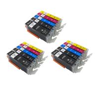 GSwReJ Compatible Ink Cartridge PGI-470 CLI-471 For MG5740 MG6840 MG7740 MG9040 TS5040 TS6040 TS8040 TS9040 Printers(3 SETS)