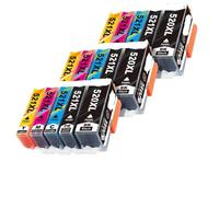 GSwReJ Compatible Ink Cartridge PGI 520 CLI 521 XL For Use With MP540 MP550 MP560 MP620 MP630 MP640 MP980 MP990 MX860 MX870 IP3600 Printers(15pcs-3set)