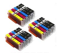 GSwReJ Compatible Ink Cartridge PGI-580 CLI-581XL For Various Printers Including TR7550 TR8550 TS705 TS6350 TS6351 TS8150 TS8251 TS8350(3SET 5PCS)