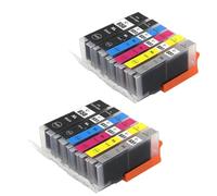 GSwReJ Compatible Ink Cartridge PGI-650XL PGI 650 CLI-651 For Ip7260 Ip8760 IX6860 MG6360 MG7160 MG7560 Inkjet Printers(2 Sets(12 pcs))