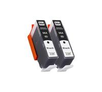 GSwReJ Compatible Ink Cartridge Replacement For 564XL 4610 4620 B210 5520 3520 5510 B110a C410 B109 C310 7510 6520(2BK)