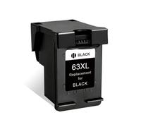 GSwReJ Compatible Ink Cartridge Replacement For 63XL Deskjet Printers 1110 1111 1112 2130 2131 2132(1pcs black)
