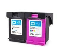 GSwReJ Compatible Ink Cartridge Replacement For Models 140XL 141XL 140 141 C4283 C4583 C4483 C5283 D5363 D4263 Printer(1BK 1COLOR)