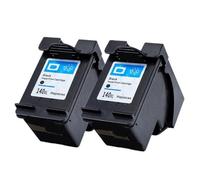 GSwReJ Compatible Ink Cartridge Replacement For Models 140XL 141XL 140 141 C4283 C4583 C4483 C5283 D5363 D4263 Printer(2PACK BLACK)