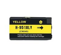 GSwReJ Compatible Ink Cartridge Set For 950XL 951XL Replacement For Officejet Pro 8100 8600 8610 8615 8620 8625 8630 8660 8680 251dw 276dw(Y 1PC)