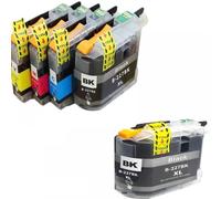 GSwReJ Compatible Ink Cartridge Set For DCP-J4120DW J4420DW J4620DW J4625DW J5620DW J5625 Models LC227 LC225 LC227XL LC225XL(1set add 1bk)