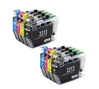 GSwReJ Compatible Ink Cartridge Set For MFC-J491DW MFC-J890DW MFC-J497DW MFC-J690DW MFC-J895DW Includes 1-4 Set 3313 3311 Compatibles(3313XL 2SET)