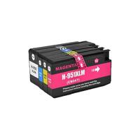 GSwReJ Compatible Ink Cartridge Set For Officejet Pro 8100 8600 8610 8620 8630 8640 8660 8615 8625 Using 950 951 Dye Ink(1SET)