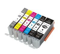 GSwReJ Compatible Ink Cartridge Set For PGI-170XL CLI-171XL For MG7710 MG6810 MG5710 Includes 1B 1PBK C M Y 1GY 6 Pack