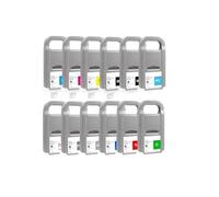 GSwReJ Compatible Ink Cartridge Set PFI-1700 For PRO-2000 2100 4000 4000S 6000 6000S 8/12 Color 700ML(12 colors-1set)