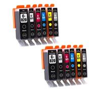 GSwReJ Compatible Ink Cartridge Set PGI-820XL CLi-821 For IP3680 IP4680 IP4760 MX868 MX876 MP545 MP558 MP568 MP628 MP638 Available In 1 2 3 4 Set Options(6COLOR 2SET)
