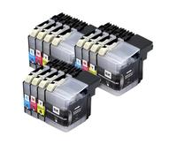 GSwReJ Compatible Ink Cartridges 4pcs Set For DCP J100 DCP J105 MFC J200 Including LC529 LC529XL LC525XL(3 sets)
