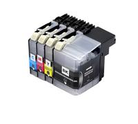 GSwReJ Compatible Ink Cartridges 4pcs Set For DCP J100 DCP J105 MFC J200 Including LC529 LC529XL LC525XL(1set)