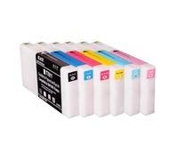GSwReJ Compatible Ink Cartridges Filled With Dye Ink For Frontier-S DX-100 Fuji DX100 200ML Each In 6 Color Options(T7811-Black)