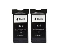 GSwReJ Compatible Ink Cartridges For 339 339XL 344 344XL Works With Printers 2575 2610 2710 8050 5740 5745 5940 6520 6540(2BK)