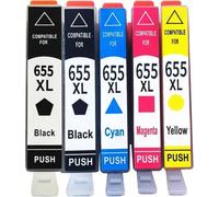 GSwReJ Compatible Ink Cartridges For 655XL Replacement Combo Pack For Use With Various DeskJet Printers Including Ink Advantage 3525 4615 4625