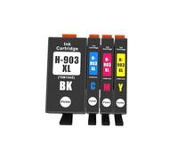 GSwReJ Compatible Ink Cartridges For 903 903XL And 907 For Officejet Pro 6950 6960 6962 6963 6965 6966(1 SET 903)