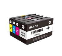 GSwReJ Compatible Ink Cartridges For 950XL 951XL For Officejet Pro 8600 8610 8615 8620 8630 8625 8660 8680 Printers(1 set)