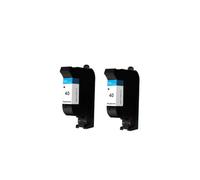 GSwReJ Compatible Ink Cartridges For Designjet Series 40 Models 230 250c 330 350c 430 450c 455CA 488CA 650c 1200C In Black 51640A(2PCS 40BK)