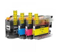 GSwReJ Compatible Ink Cartridges For MFC-J4410DW J4510DW J4610DW J4710DW DCP-J4110DW LC127 LC125 127XL 125XL By Einkshop(4PCS)