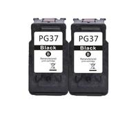 GSwReJ Compatible Ink Cartridges For PG-37 CL-38 For MP140 MP190 MP210 MP220 MP420 IP1800 IP2600 MX300 MX310 Printers(2Pack BK)