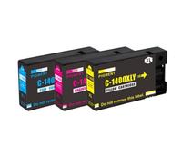 GSwReJ Compatible Ink Cartridges For PGI 1400 For MAXIFY MB2040 MB2340 MB2140 MB2740 Printers PGI1400 PGI1400 XL(C Y M)