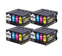 GSwReJ Compatible Ink Cartridges For PGI 1400 For MAXIFY MB2040 MB2340 MB2140 MB2740 Printers PGI1400 PGI1400 XL(4SET)