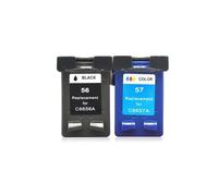 GSwReJ Compatible Ink Cartridges For Photosmart Printers 56XL 57XL For Models 7550 7660 7660v 7660w 7660xi 7760w 7960 7960w(1set)