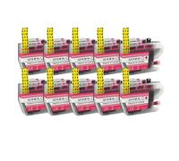 GSwReJ Compatible Ink Cartridges For Printers LC3219 LC3219XL Models MFC-J5330DW J5335DW J5730DW J5930DW J6530DW J6935DW(10pcs Magenta)