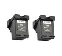 GSwReJ Compatible Ink Cartridges For PSC 1510 1513 2355 C3100 C3110 C3150 460c 5740 5745 6520 6540 338XL 343XL(BK(2PC))