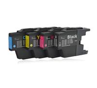 GSwReJ Compatible Ink Cartridges LC12 LC17 LC40 LC71 LC73 LC75 LC400 LC1220 LC1240 LC1280 For MFC-J6910DW J6710DW J840N J280W Printers(1Set 4Color)